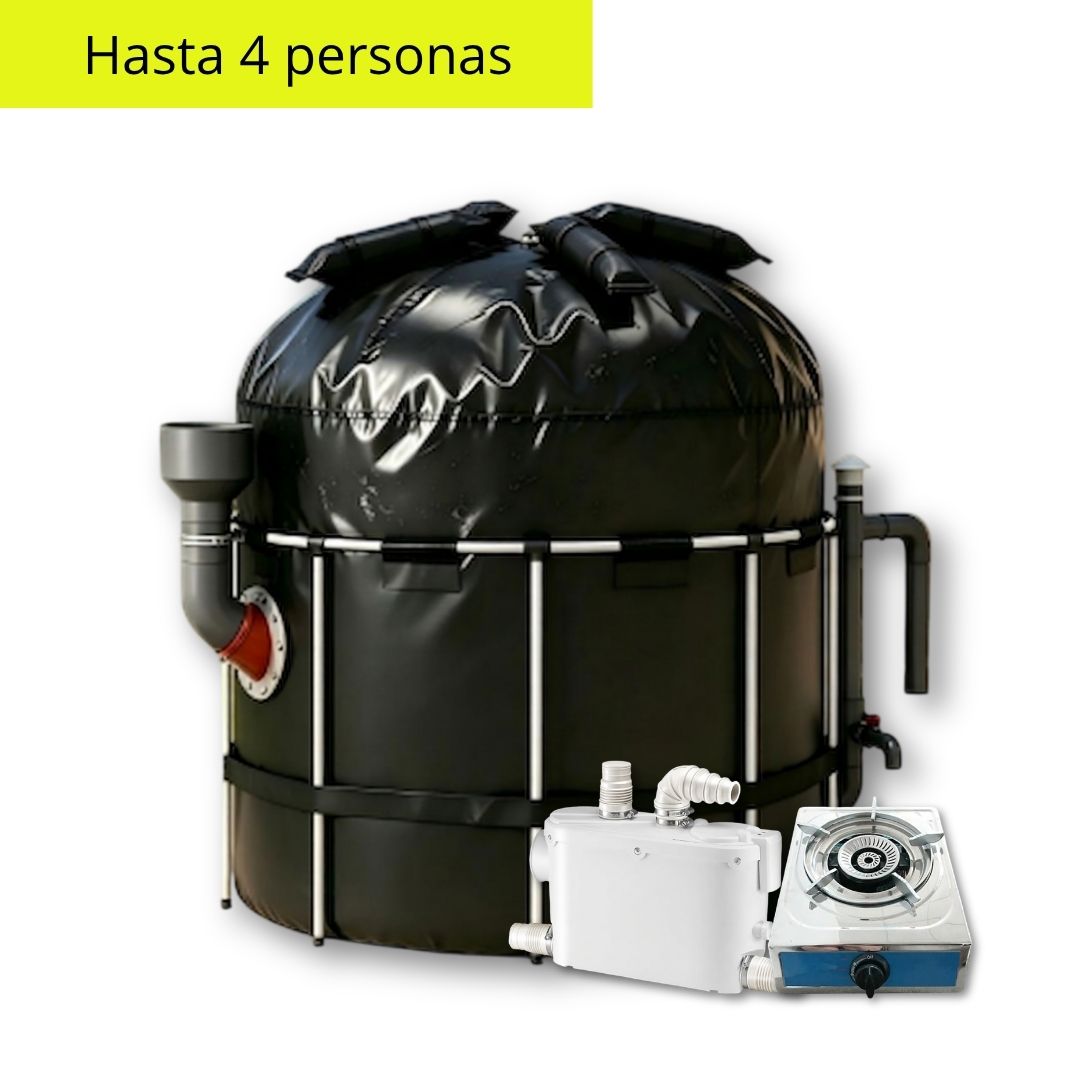 Biodigestor 2.5 + KitWC